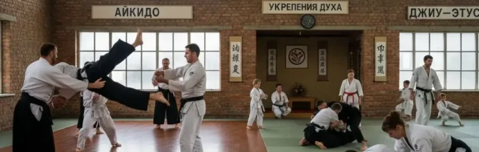 Школа боевых искусств «Дом укрепления духа» в Климовске: айкидо и джиу-джитсу для все Школа боевых искусств «Дом укрепления духа» в Климовске: айкидо и джиу-джитсу для все