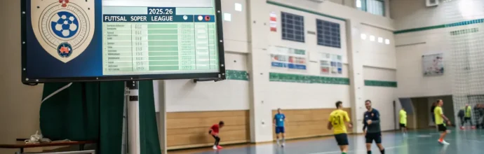 Климовский СК КПРФ в Суперлиге футзала 2025/26: календарь игр и результаты