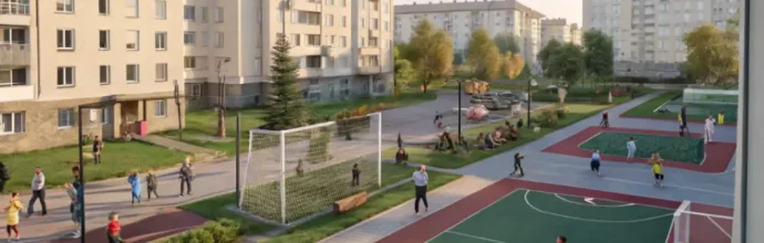 Как в Климовске развивается дворовый спорт и уличные площадки